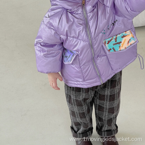 Children's Korean Down Jacket Girls